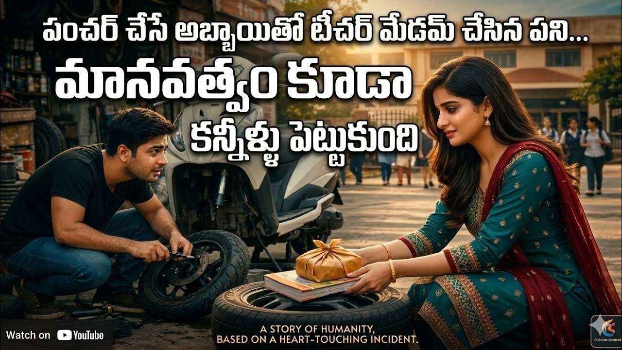 పంక్చర్ వేసే బాలుడితో టీచర్ మేడం చేసిన పని… చివర్లో జరిగినది కన్నీళ్లు తెప్పిస్తుంది 😢