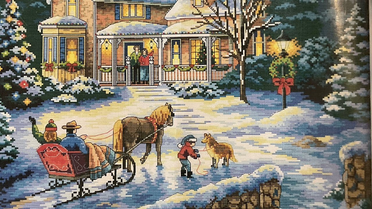 Return from Christmas stitch along with gramma