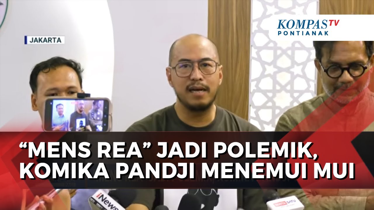 Komika Pandji Pragiwaksono Datang ke Kantor MUI, Ngaku Dapat Nasihat