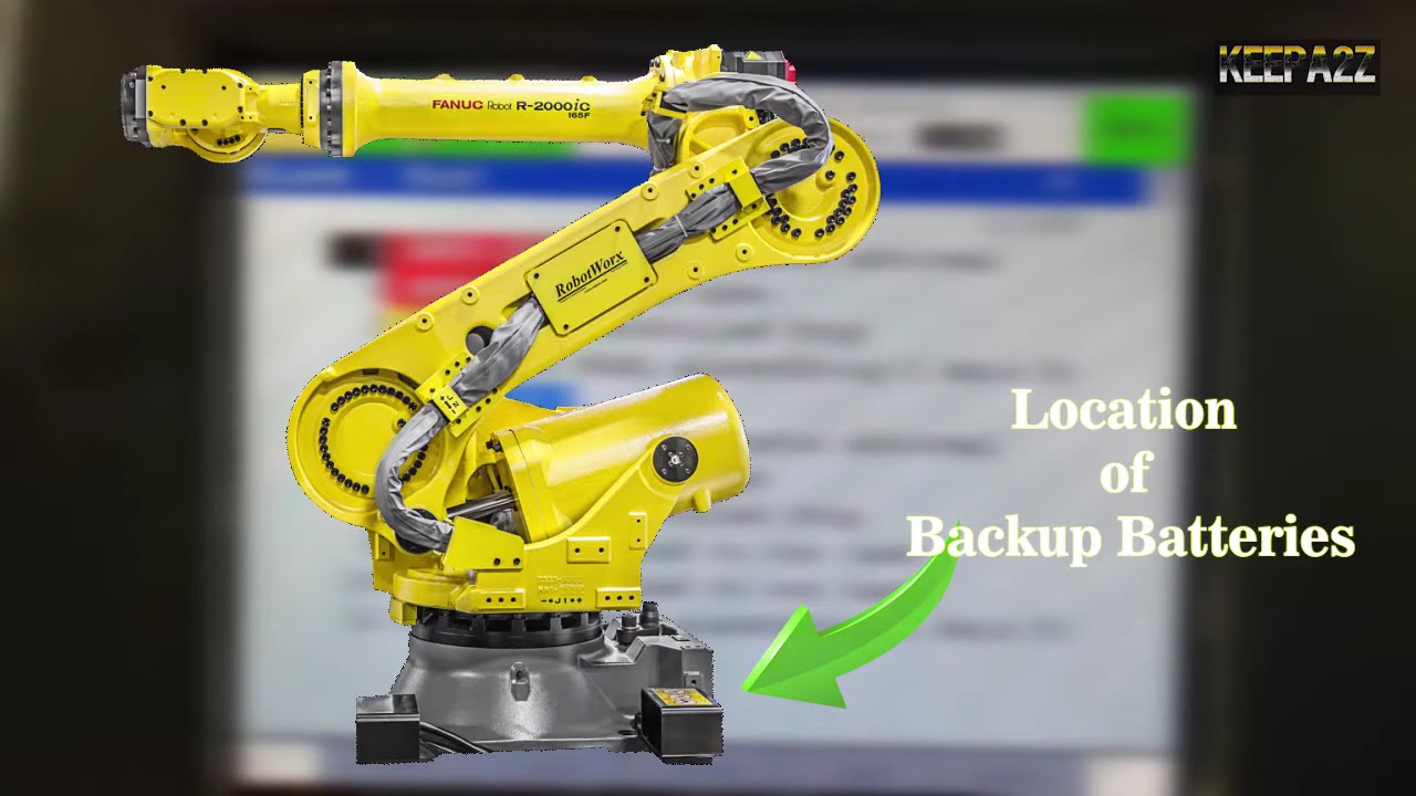 ROBOT BATTERY REPLACEMENT||FANUC||SRVO-065 BLAL ALARM||MSN