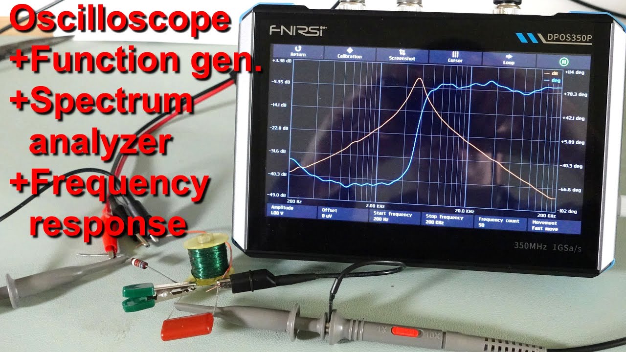 Fnirsi DPOS350P: I like the scope, but some features seem unfinished