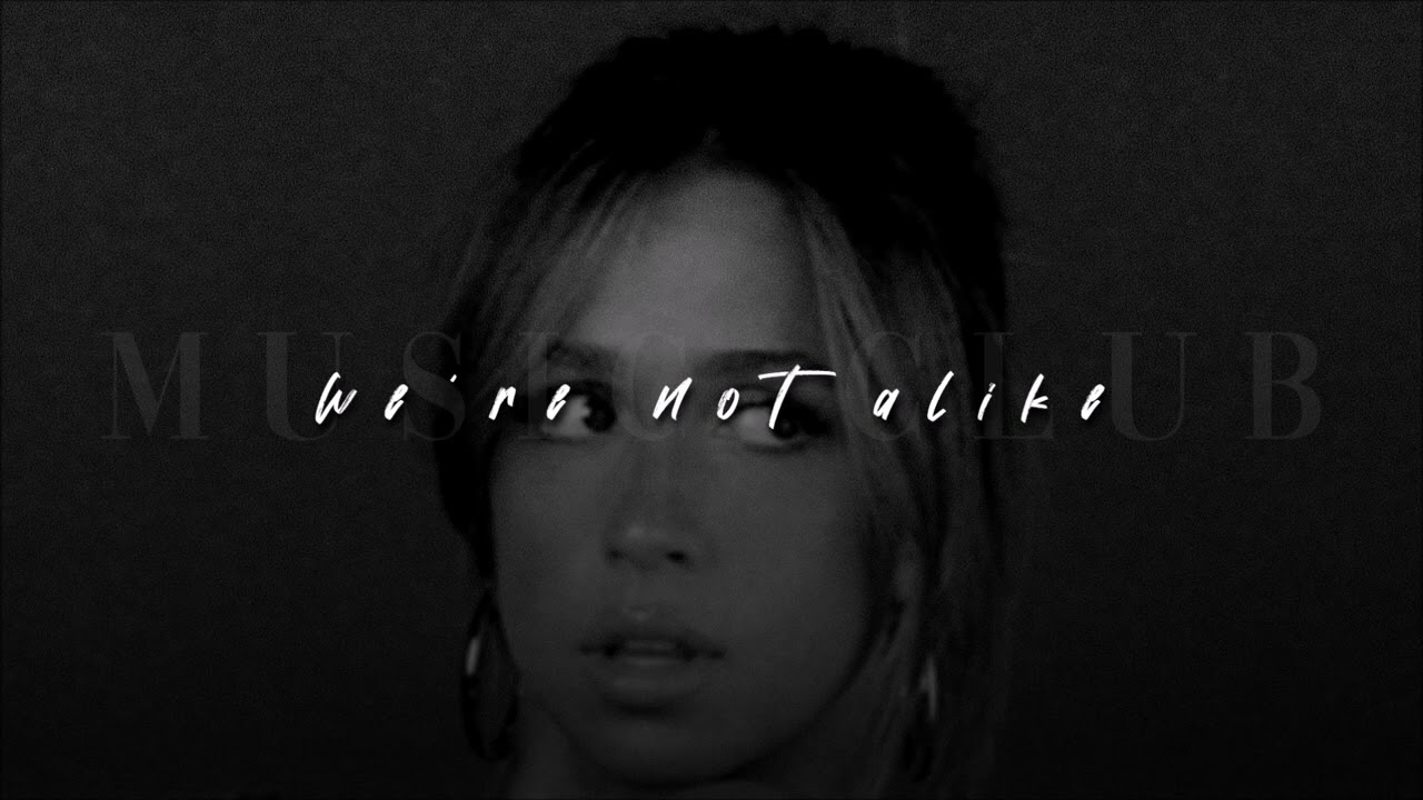 Tate McRae, we're not alike | sped up |