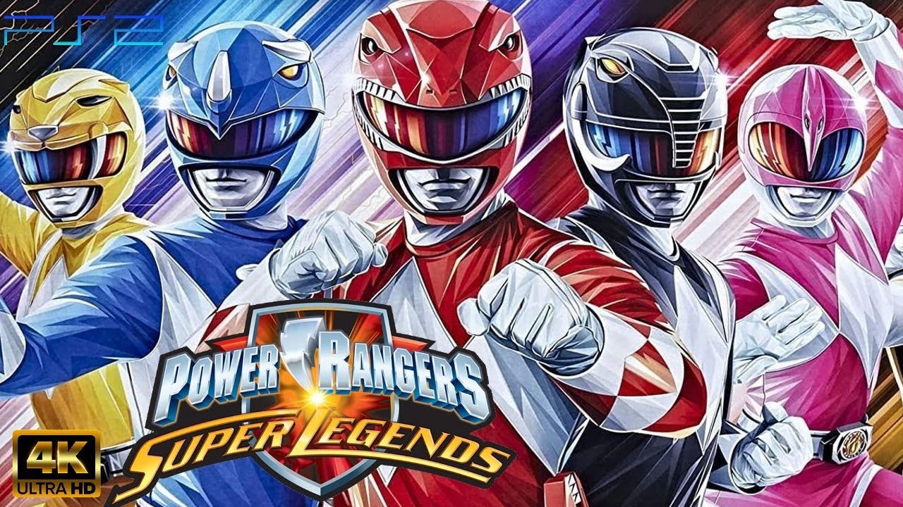 POWER RANGERS SUPER LEGENDS Juego Completo ESPAÑOL - Power Rangers FULL GAME [PS2 4K ULTRA HD]