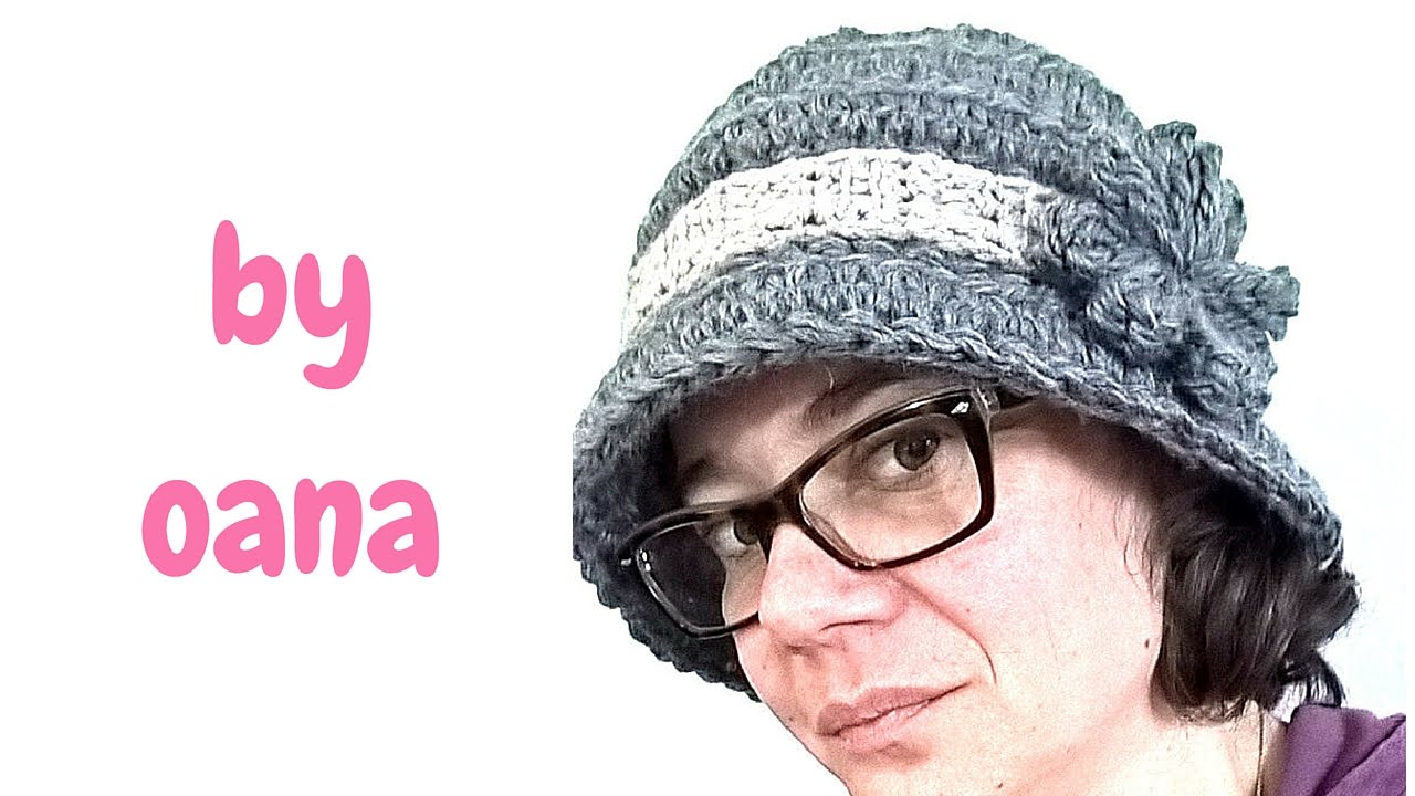crochet cloche hat