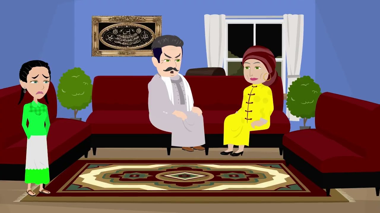 الزواج في الصعيد زوجونى وانا قاصر لكن اللي حصلي اغرب من الخيال قصه كامله #حكايات_انيميشن