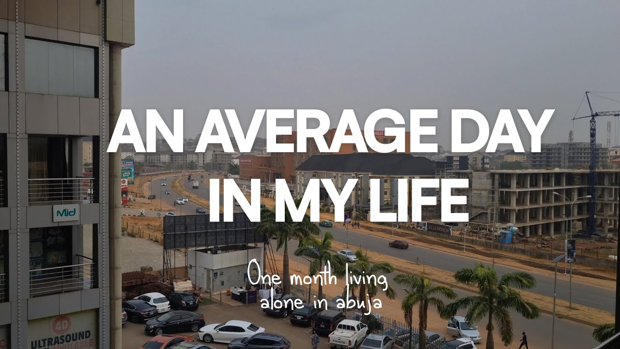 A day in my life | One month living alone | a designer serving in abuja