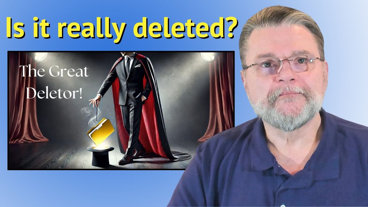 Where Do Deleted Files Go?