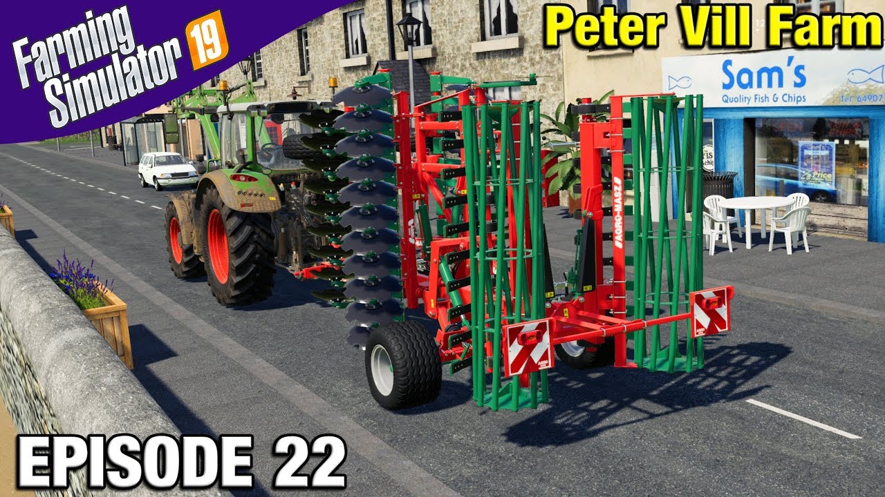 PLANTING CORN Farming Simulator 19 Timelapse - Peter Vill Farm FS19 Episode 22