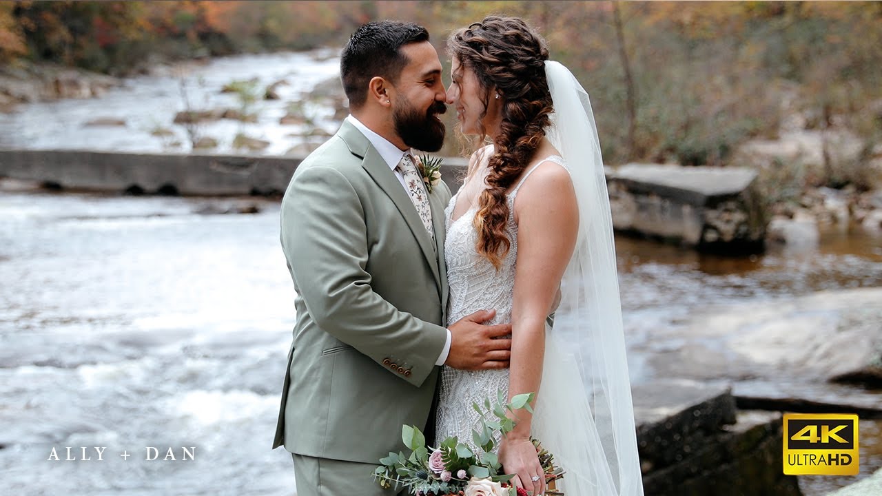 Brown Mountain Beach Resort Wedding | Ally + Dan in 4K