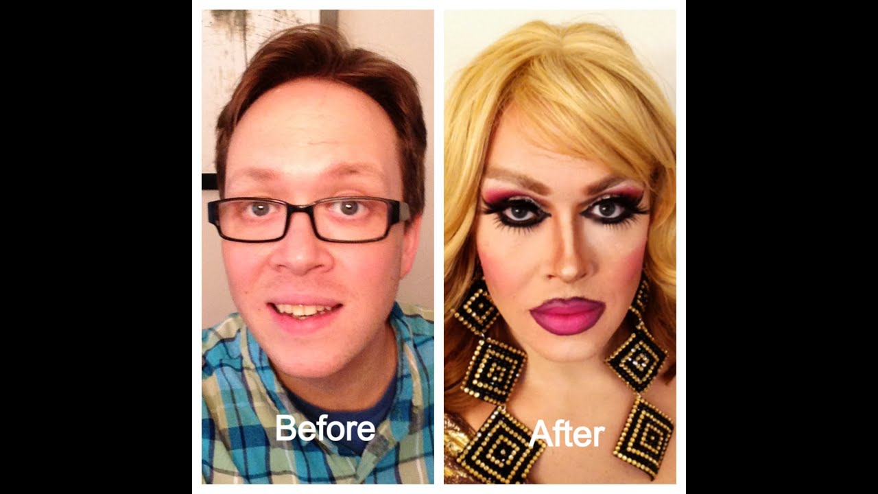 (YOUTUBE EXCLUSIVE )The Made Face Tutorial - Man to Woman (Drag)