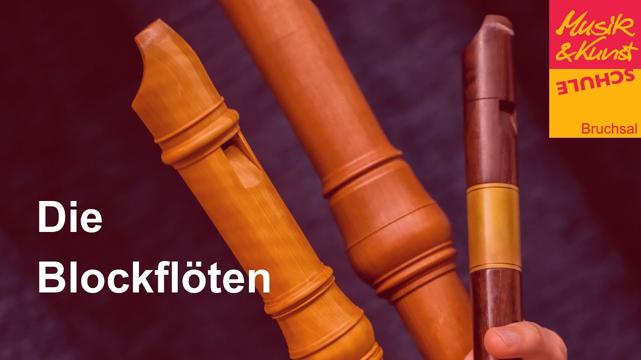 Die Blockflötenfamilie