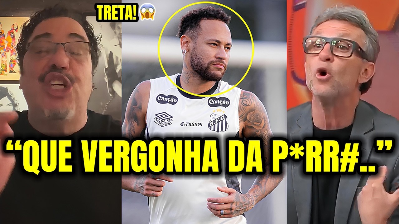 🚨 NEYMAR FORA DE MIRASSOL X SANTOS, FRUSTA ANCELOTTI E MÍDIA DETONA