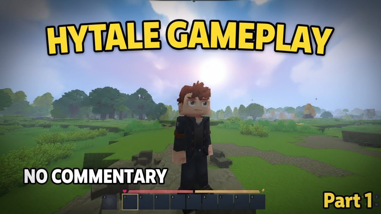 Hytale Gameplay 🌿 Primera Vez Jugando Parte 1 | Exploración Tranquila (Sin Comentarios) HD