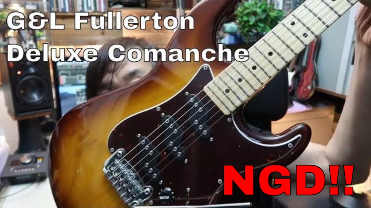 G&L FUllerton Deluxe Comanche Old School Tobacco