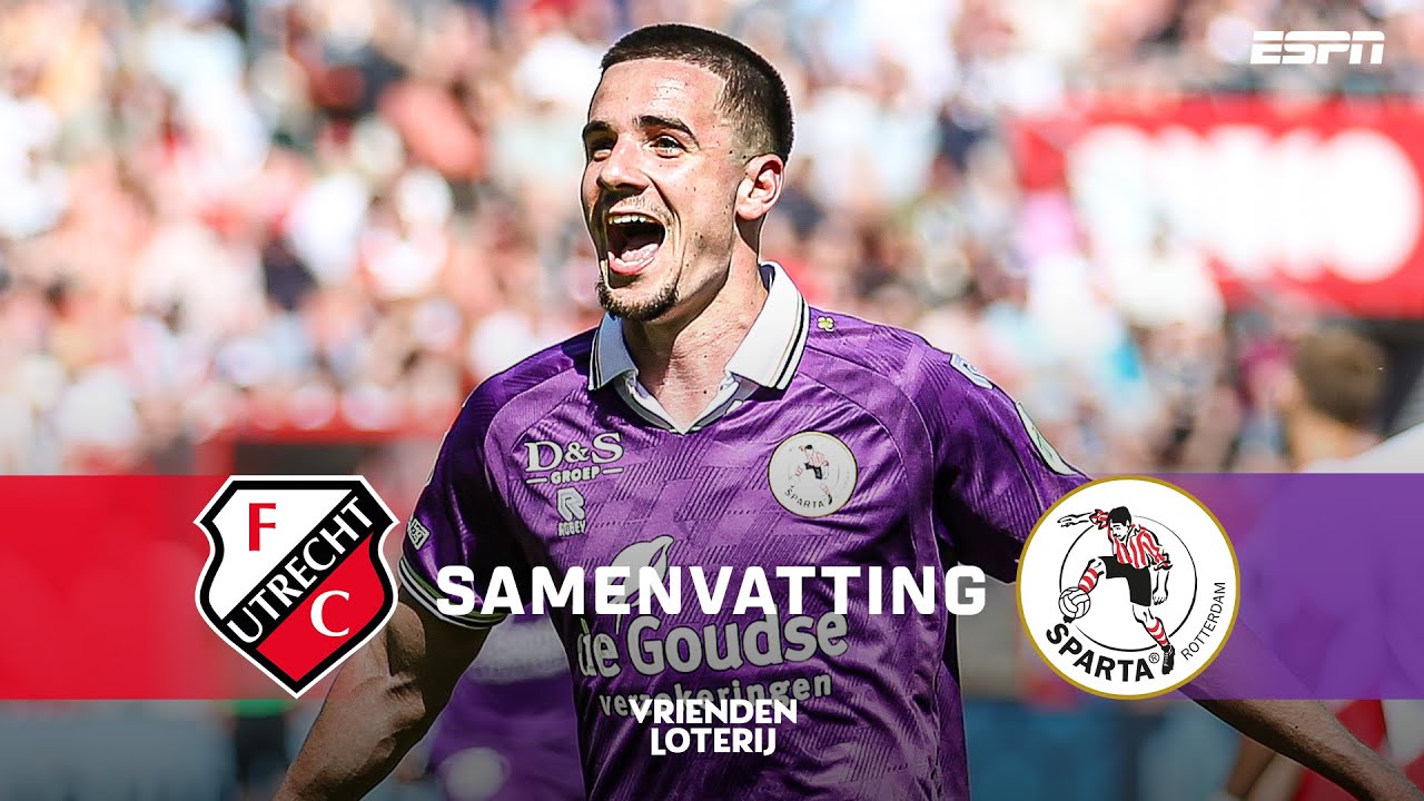 Een KANONSKOGEL van Camiel Neghli! 🚀 | Samenvatting FC Utrecht - Sparta Rotterdam