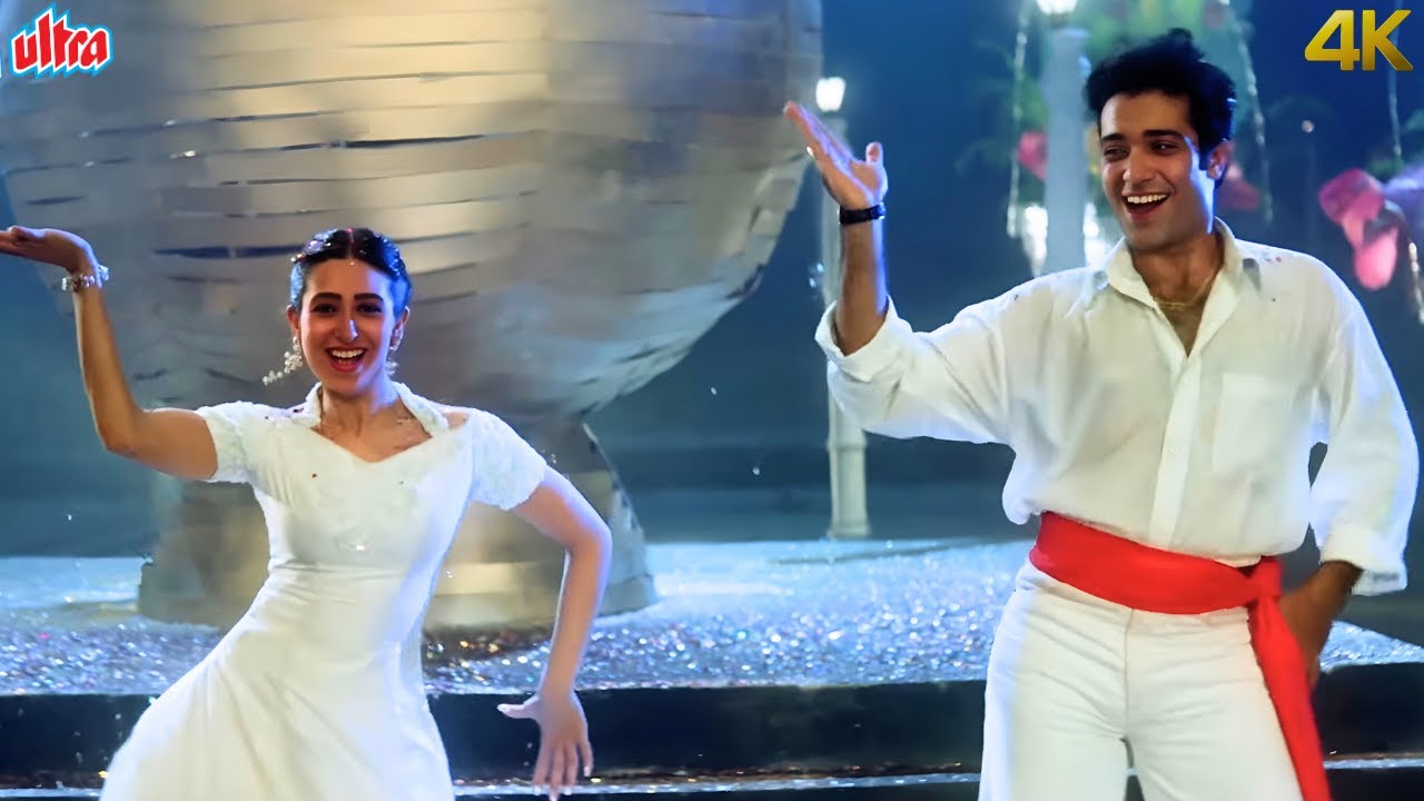 Tu Hai Ladki Main Hu Ladka 4K | 90s Bollywood Dance Song | Karishma Kapoor & Puru Rajkumar