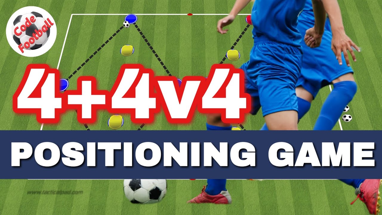 4+4v4 positioning game!