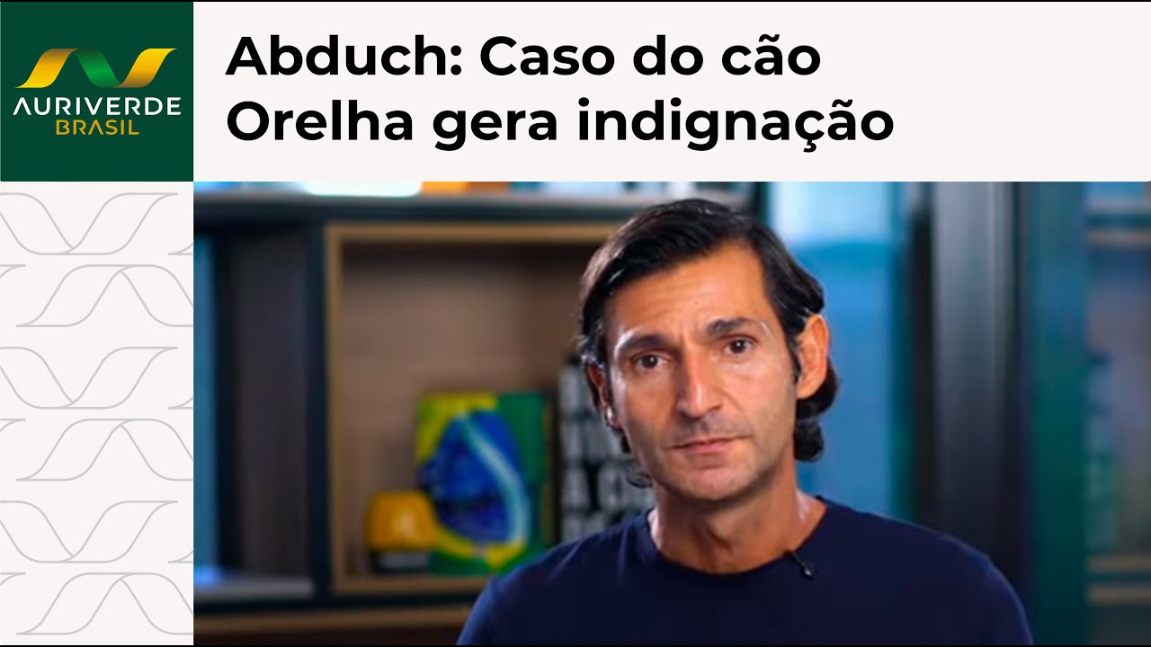 Tomé Abduch: Caso do cão Orelha gera indignação; em que sociedade vivemos?