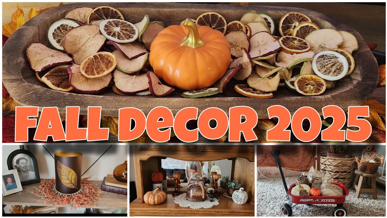 ***My fall home tour for 2025🌻🍂🍁***