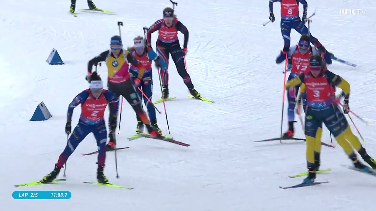 Biathlon World Cup 24-25, Race 34, Mass Start Women, Ruhpolding, Germany