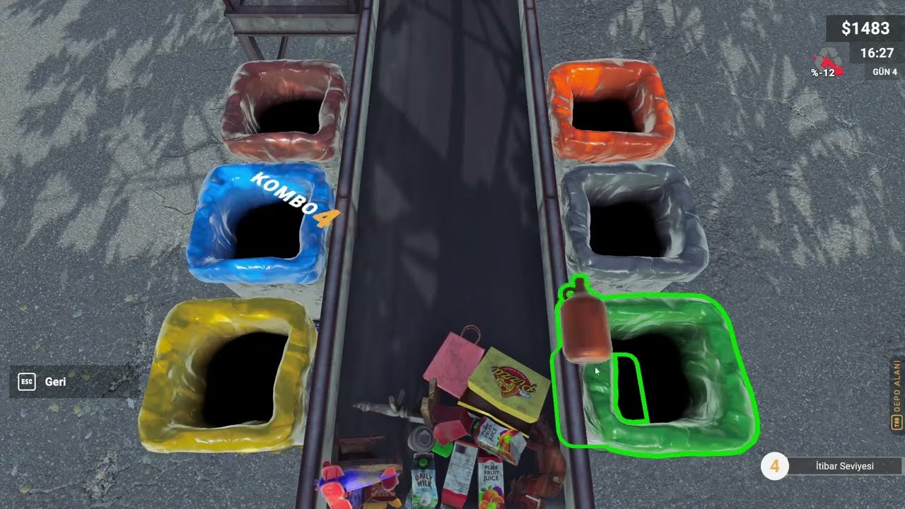 Recycling Center Simulator | Geri Dönüşüm Merkezi Geliştirme ♻️#3