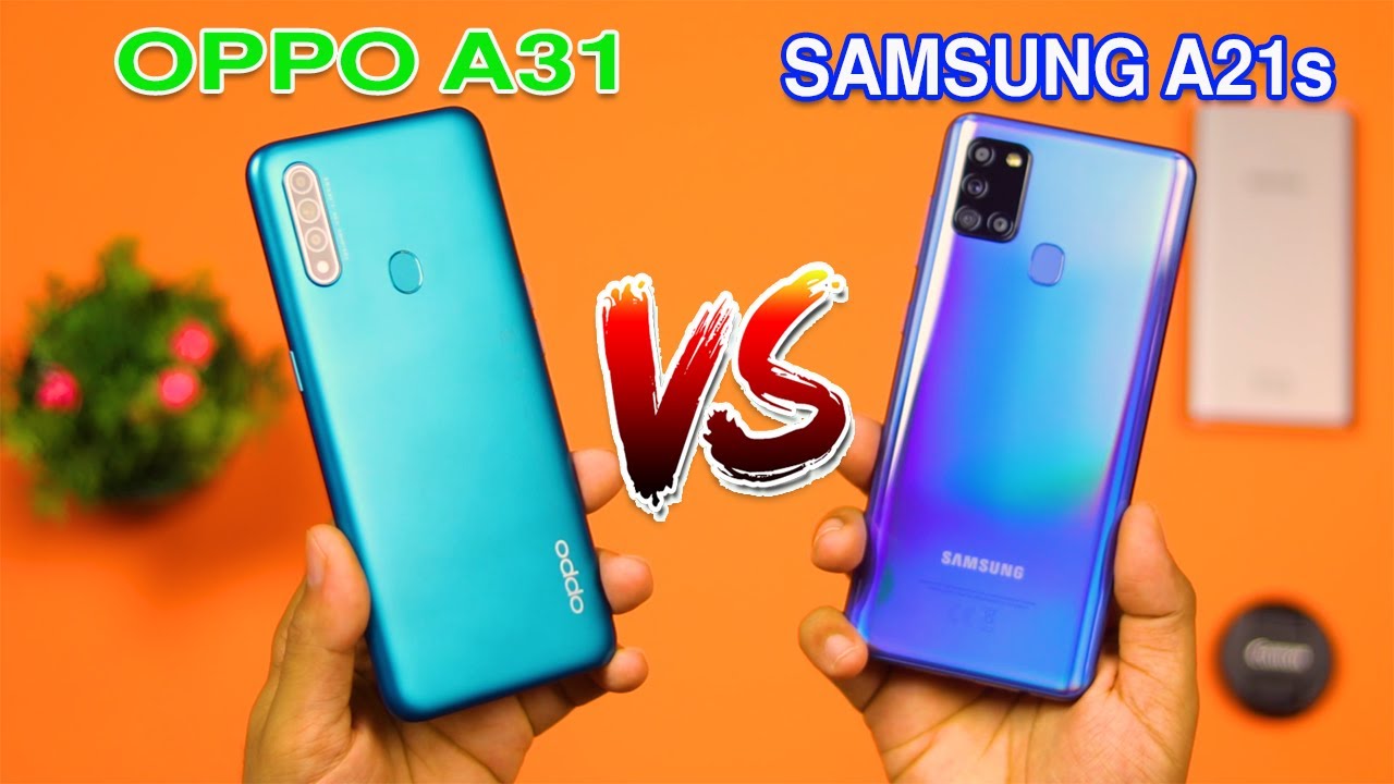 Samsung A21s VS OPPO A31 | اقوى مقارنة تفصيلية في الفئة المتوسطة