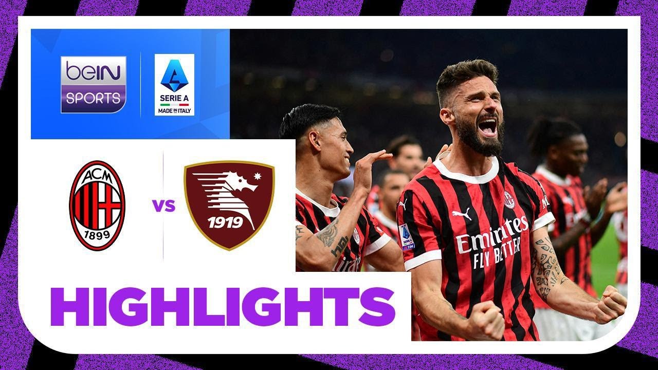AC Milan 3-3 Salernitana | Serie A 23/24 Match Highlights
