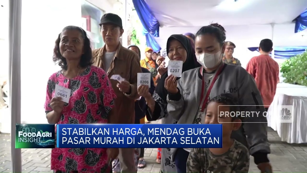 Jaga Stabilisasi Harga Pangan, Pemerintah dan BUMN Gelar Pasar Murah