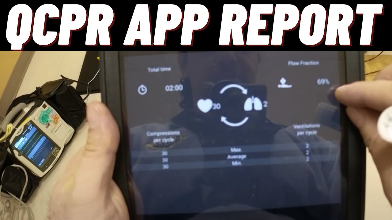 How to use QCPR Training App to obtain live and summative feedback report for BLS and ACLS CPR?