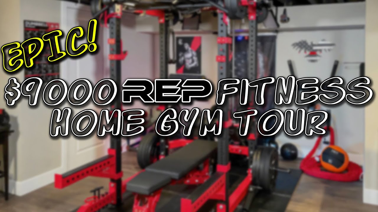 ЭПИЧЕСКИЙ тур Rep Fitness Home Gym Tour 2021 за 9000 долларов