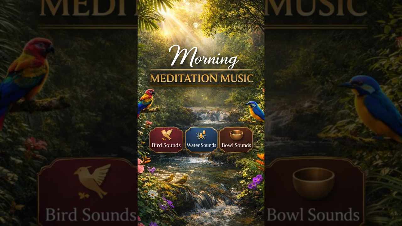 Morning Meditation Music 🌿 Deep Relaxation #shorts