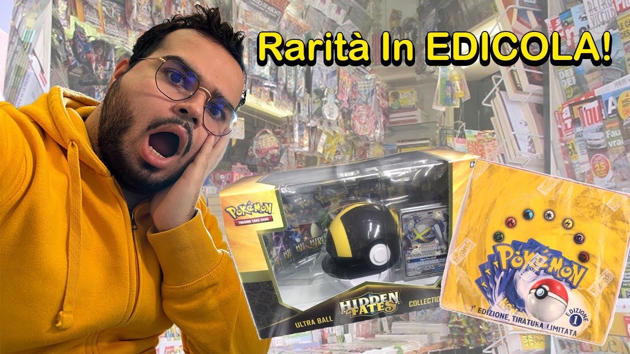 TUTTE LE EDICOLE PER TROVARE LUI - CARTE POKEMON RARISSIME