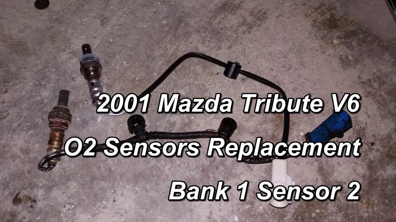 How to: 2001 Mazda Tribute v6 B1S2 O2 sensor replacement