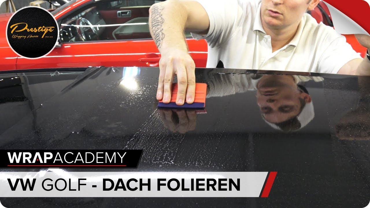 VW GOLF - Dach folieren
