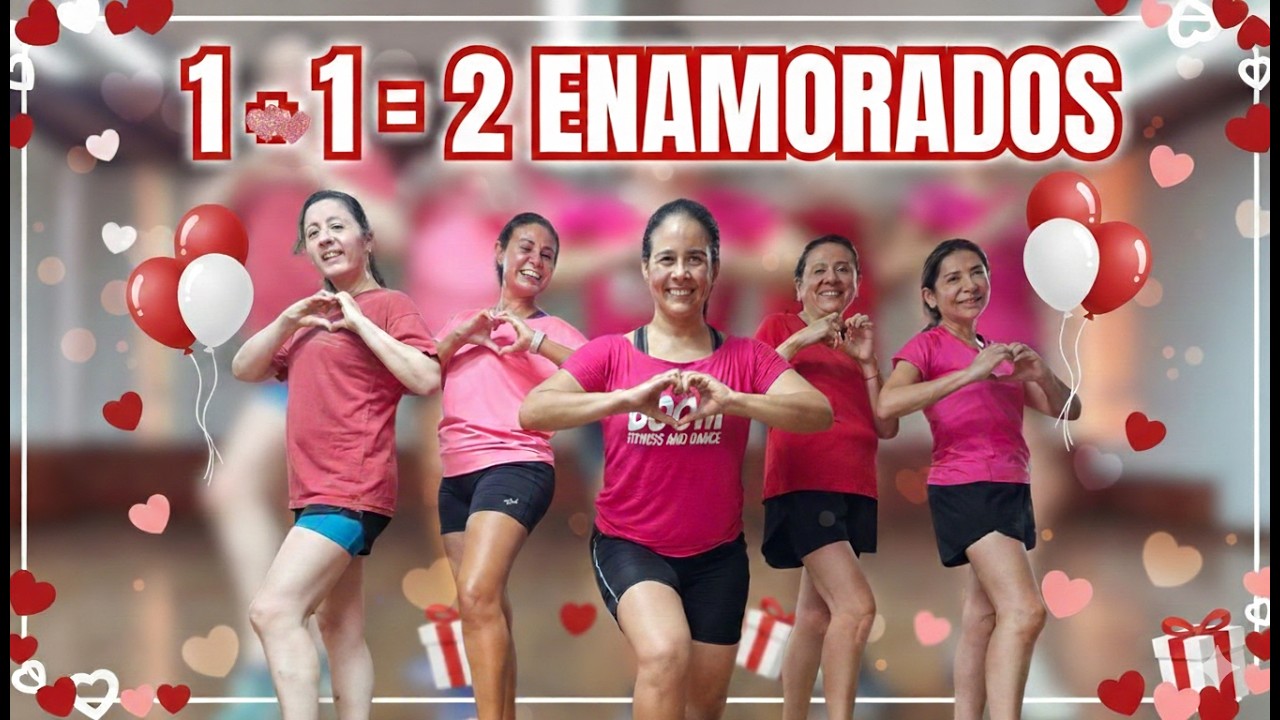 Shania & Sebastian - 1+1=2 Enamorados  | Coreografía BOOM fitness and dance