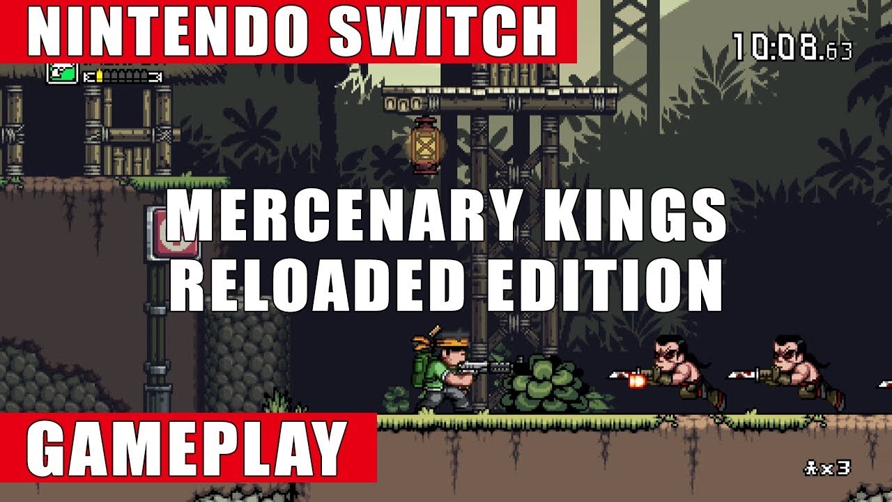 Mercenary Kings Reloaded Edition Nintendo Switch Gameplay