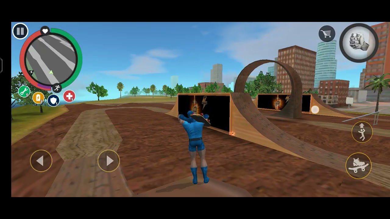New skating board trial #gaminglife #ropehero #games #gameplay