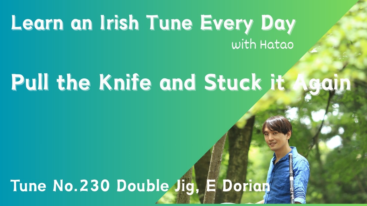 230 Pull the Knife and Stuck it Again (Double Jig, E Dorian)