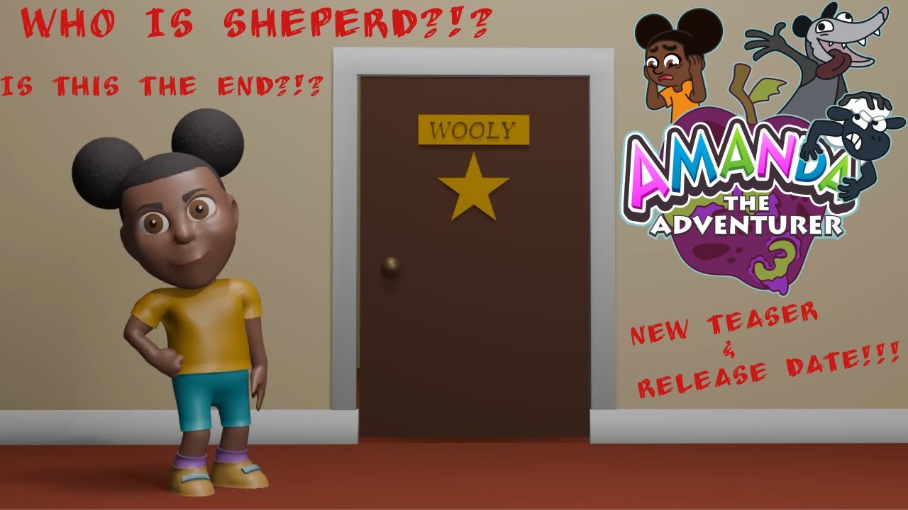 WHO IS SHEPHERD??? - Amanda The Adventurer 3 Trailer and Release date Announced