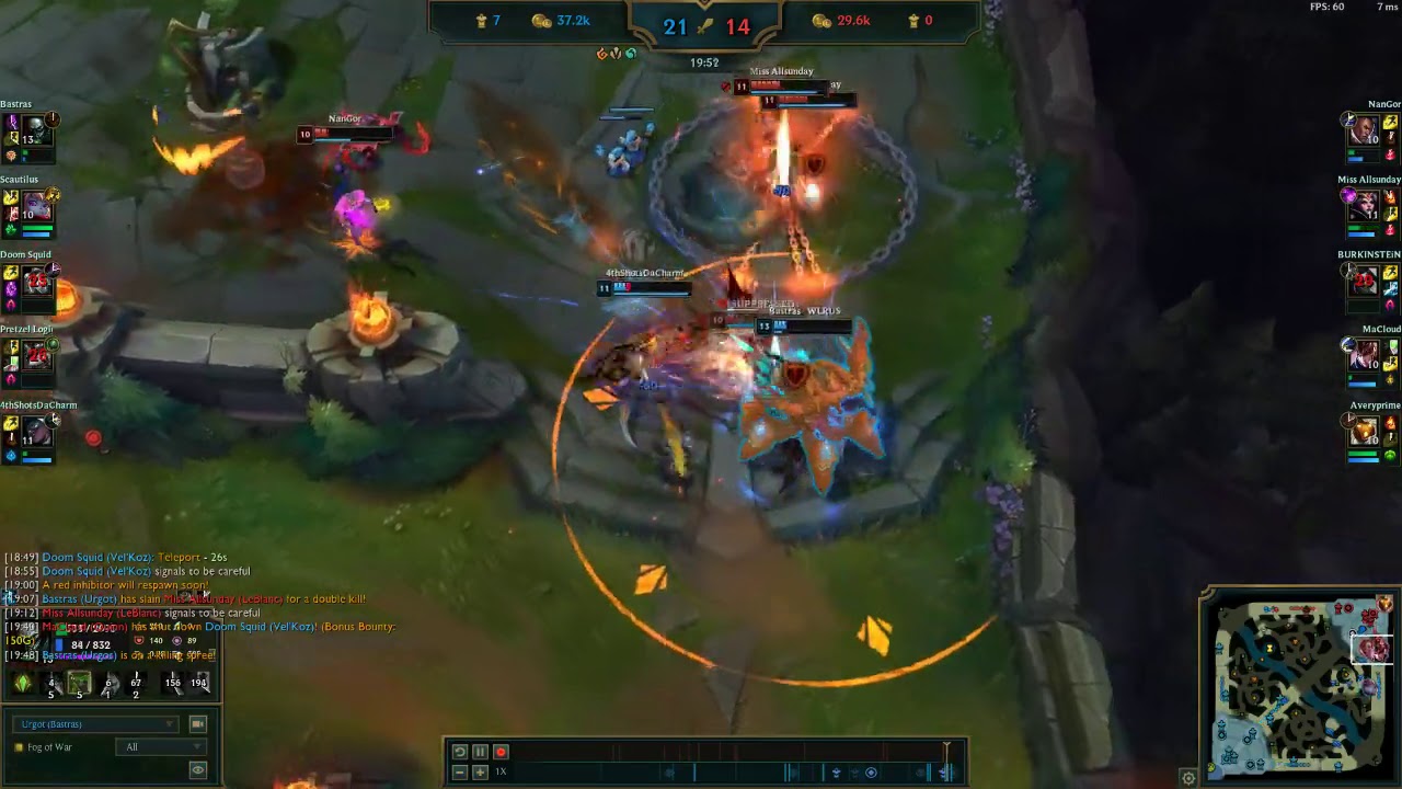 Joining the Urgot mains