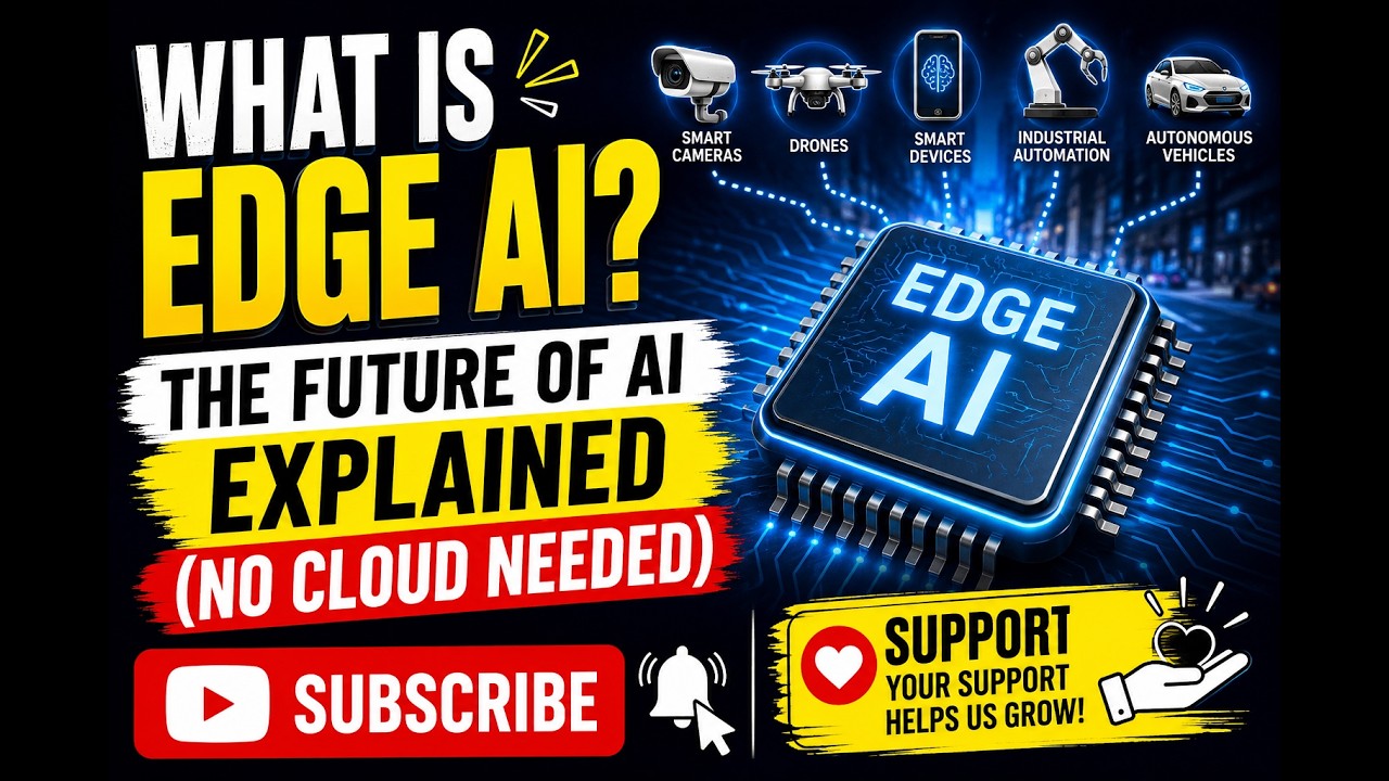 What is Edge AI? The Future of AI Explained(No Cloud Needed)