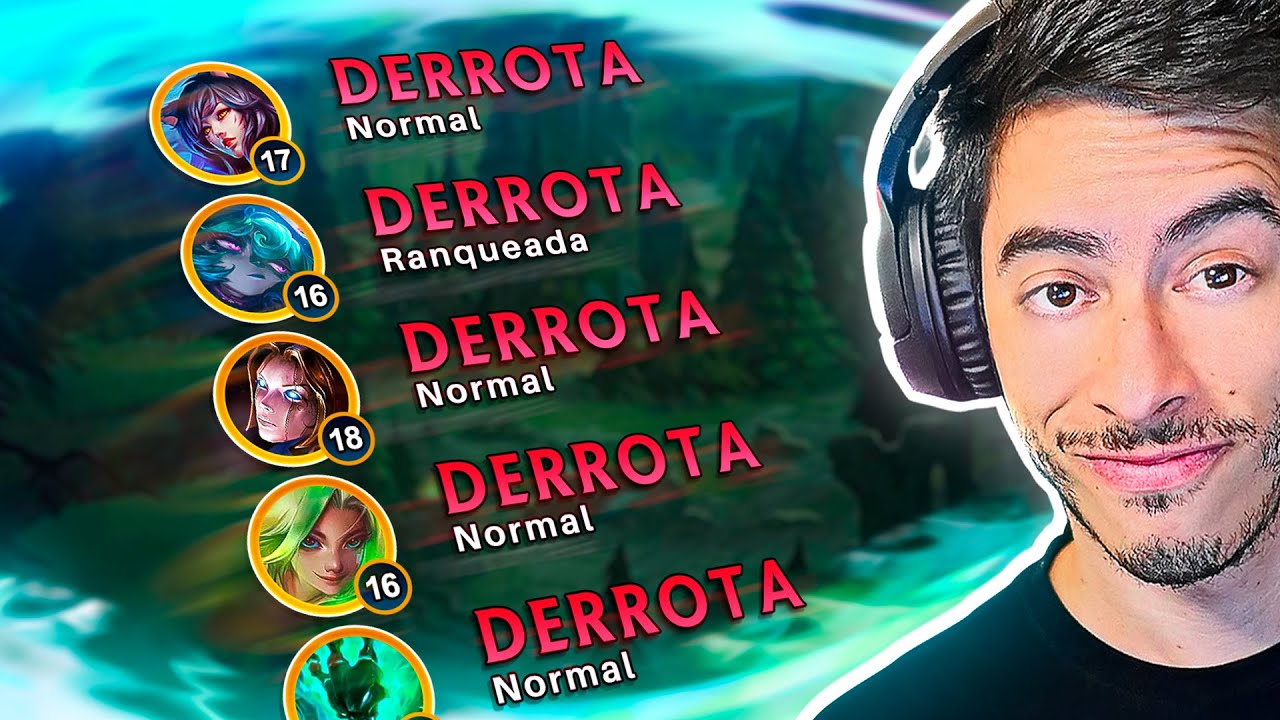 TA IMPOSS&Iacute;VEL JOGAR RANQUEADA NO LOL...
