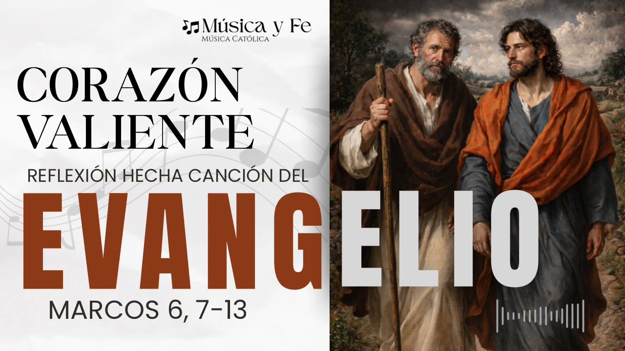 🎶 “Corazón Valiente”, Reflexión hecha canción del Evangelio de Marcos 6, 7-13