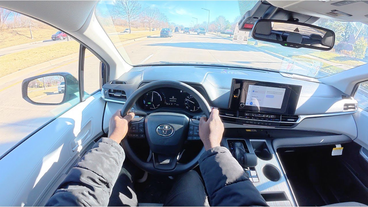 2026 Toyota Sienna LE AWD | POV Test Drive & Walkaround 🚗⚡
