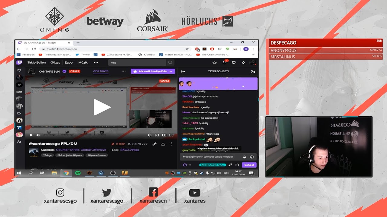 XANTARES CHAT İLE SOHBET EDİYOR SORU-CEVAP DESPE,E1,MAHMUT ORHAN İLE