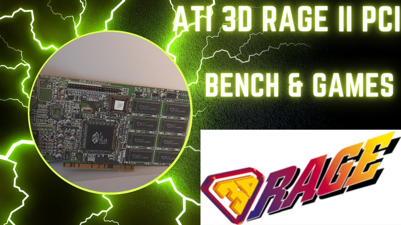 ATI 3D RAGE II Bench & Games - Final Reality, Forsaken, Tomb Raider ATI3DCIF Patch 800X600
