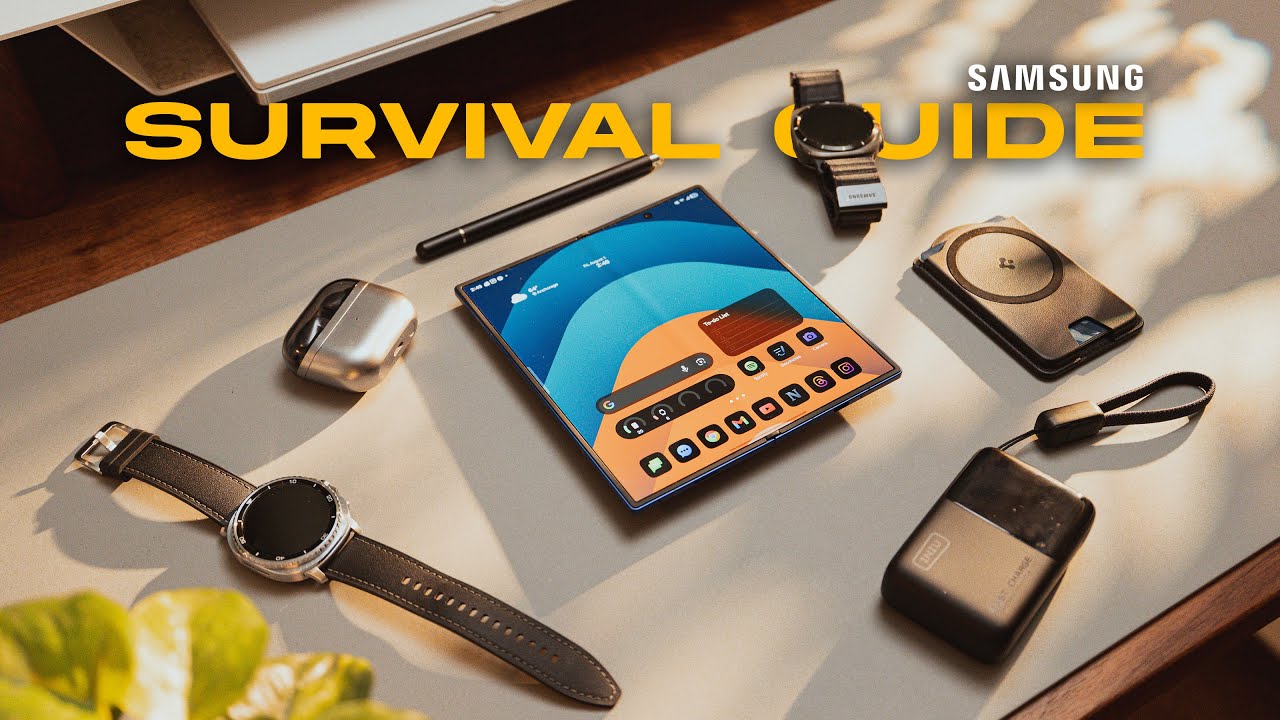 How To Survive Your Switch From Apple To Samsung (Z Fold7) - Apps & Accessories