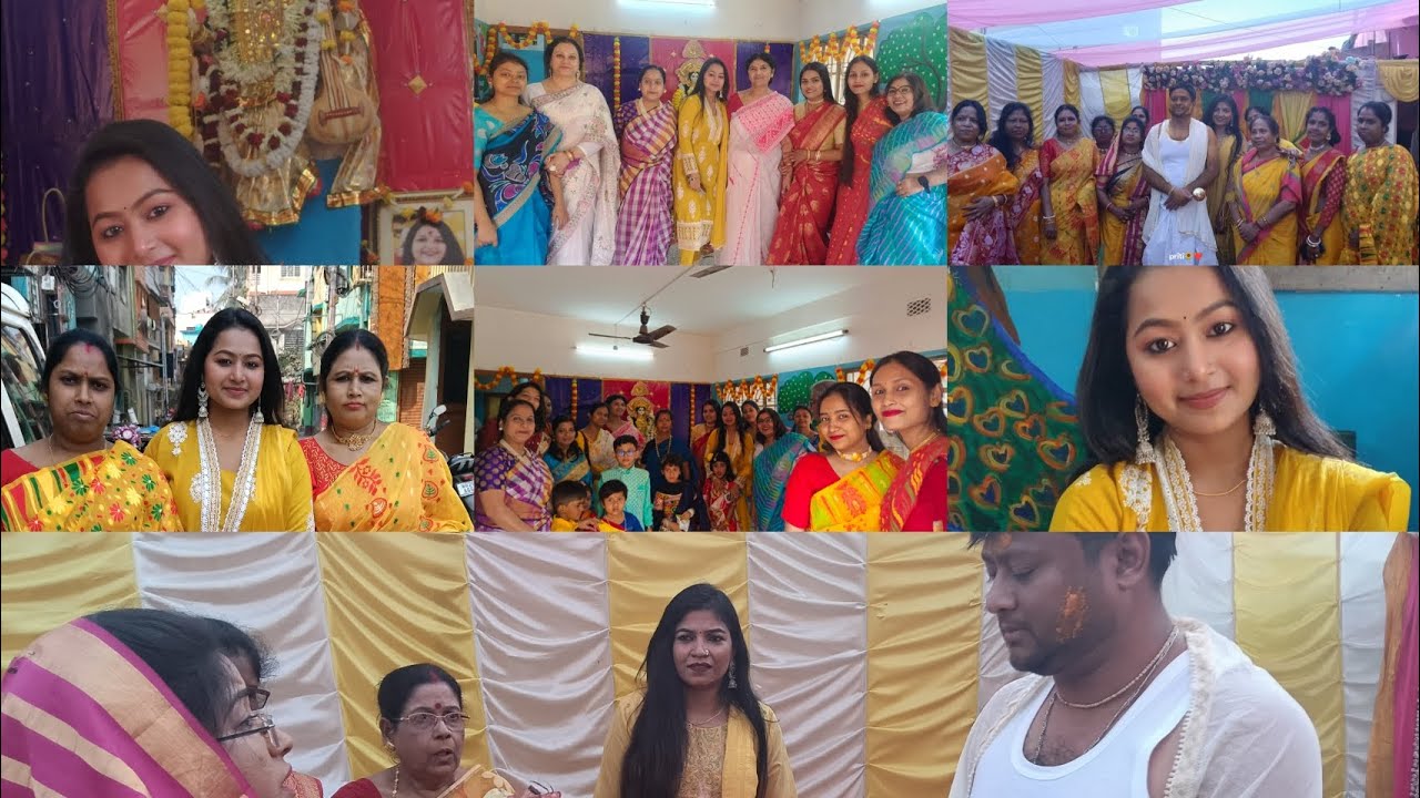 সরস্বতী পূজা ও কাকার বিয়ে। শাড়ি কেন পড়লাম না???একদিনে দুটো অনুষ্ঠানে কি ভাবে গেলাম?????