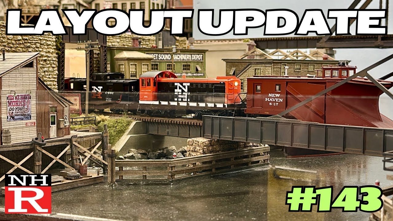 HO Scale New Haven Railroad Layout Update 143