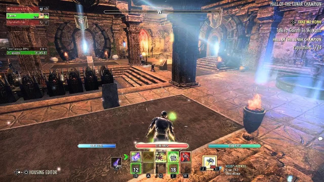 Eso Fang Lair trifecta dps pov